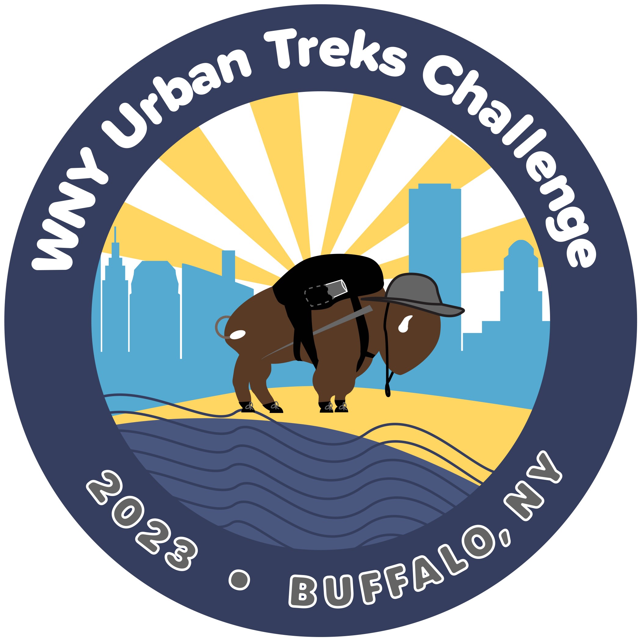 The 2023 Urban Treks Challenge Patch